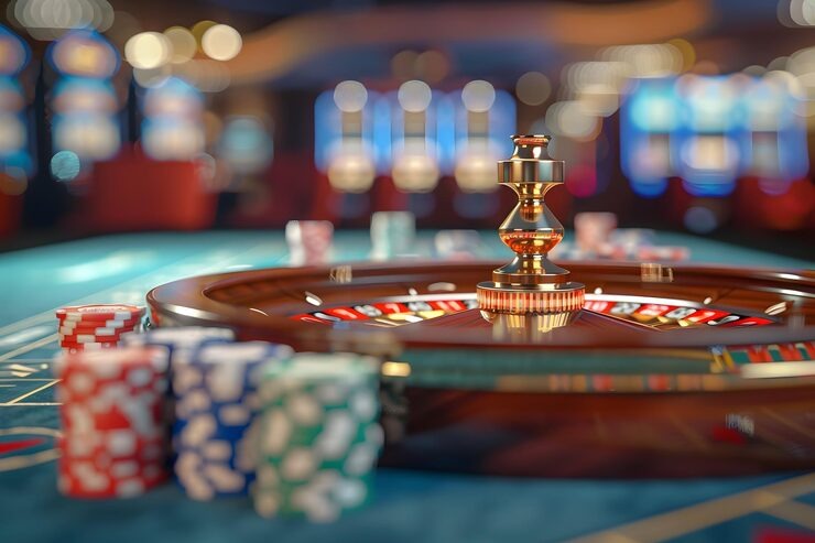 Cash-out button and stake entry interface for Kembang Kempis